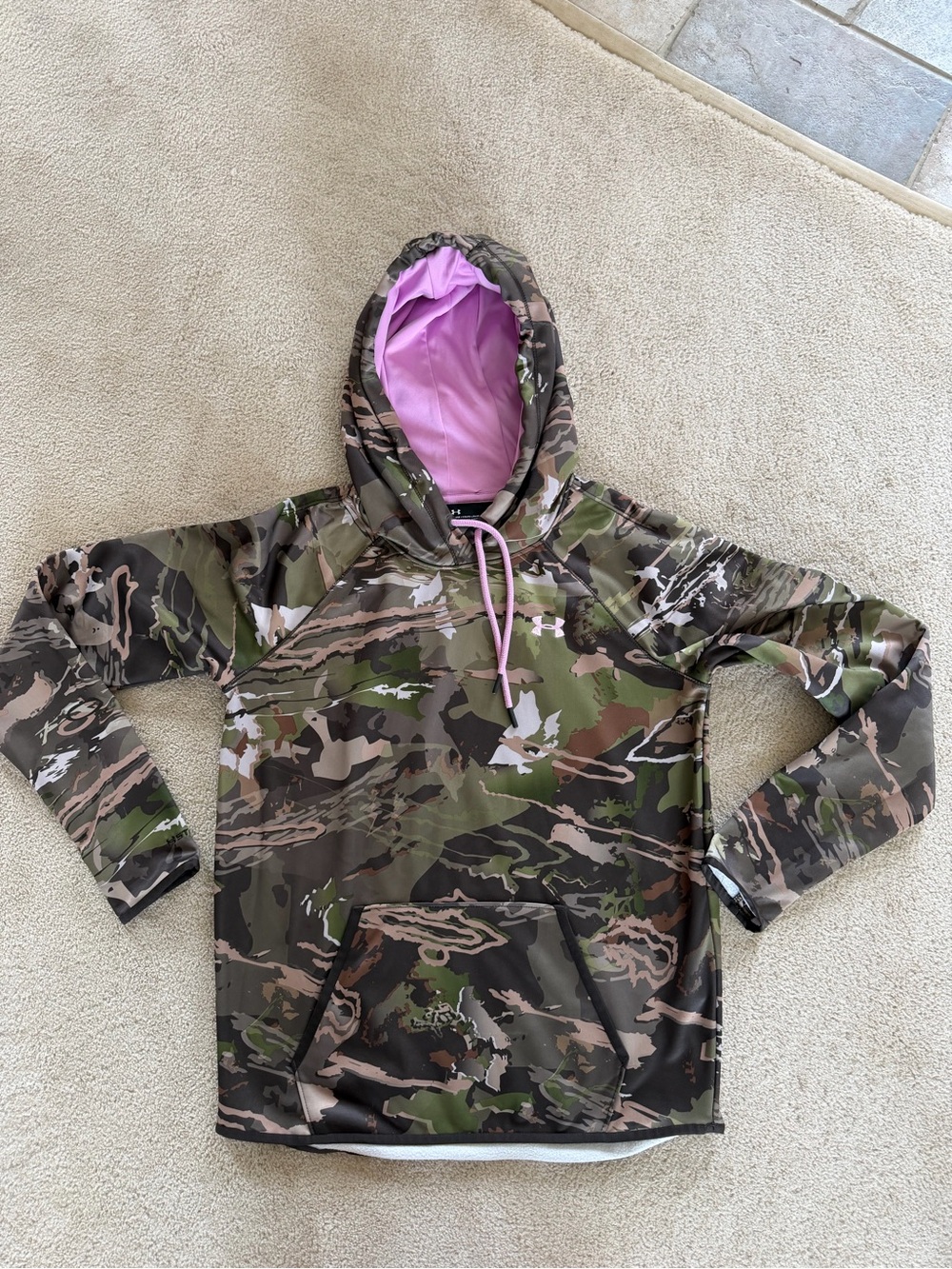 Under Armour Loose Fit Camouflage Hoodie